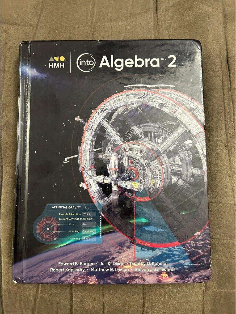 Into Algebra 2 textbook. Hardcover. Used.